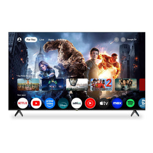 VISIO 85 Inch Google TV 4K UHD Smart LED TV With Google Assistant, Frameless Design, Bluetooth & WiFi Model 85VSS22G Black