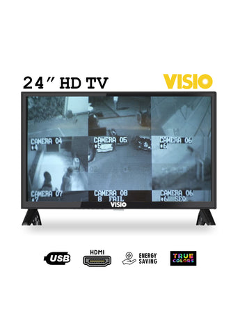 تلفزيون فيسيو 24 بوصة عادي عالي الدقة شاشة ليد Visio 24 Inch HD Ready LED TV 24VS22