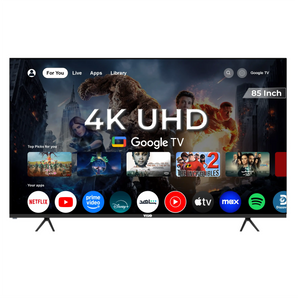 VISIO 85 Inch 4K UHD Smart TV with Google TV, Google Assistant Voice Remote and Wall Mount Included | 85VSS22G