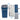 Visio Flat Mop and Bucket Set with 4 Microfiber Pads