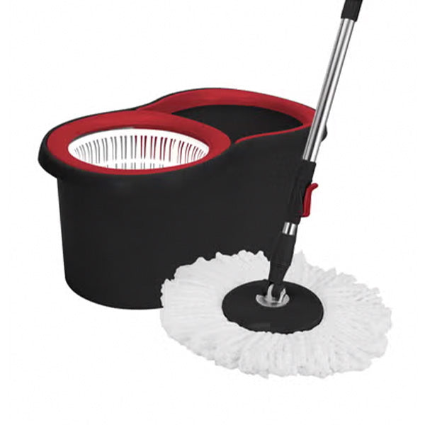VC-21 360° Microfiber Spin Mop with Bucket &amp; 2 Refills