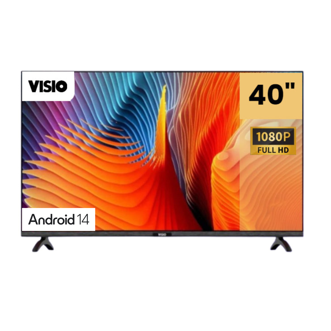 40" VISIO Full HD Smart Android 14 LED TV