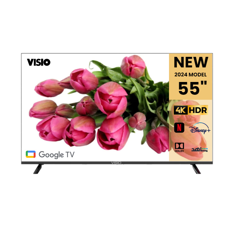 55" VISIO Smart LED 4K TV (Google TV Android)