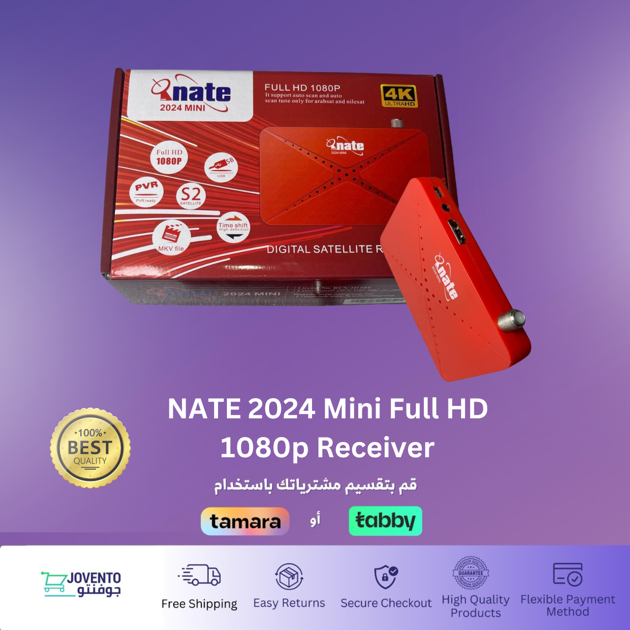NATE 2024 Mini Full HD 1080p Receiver