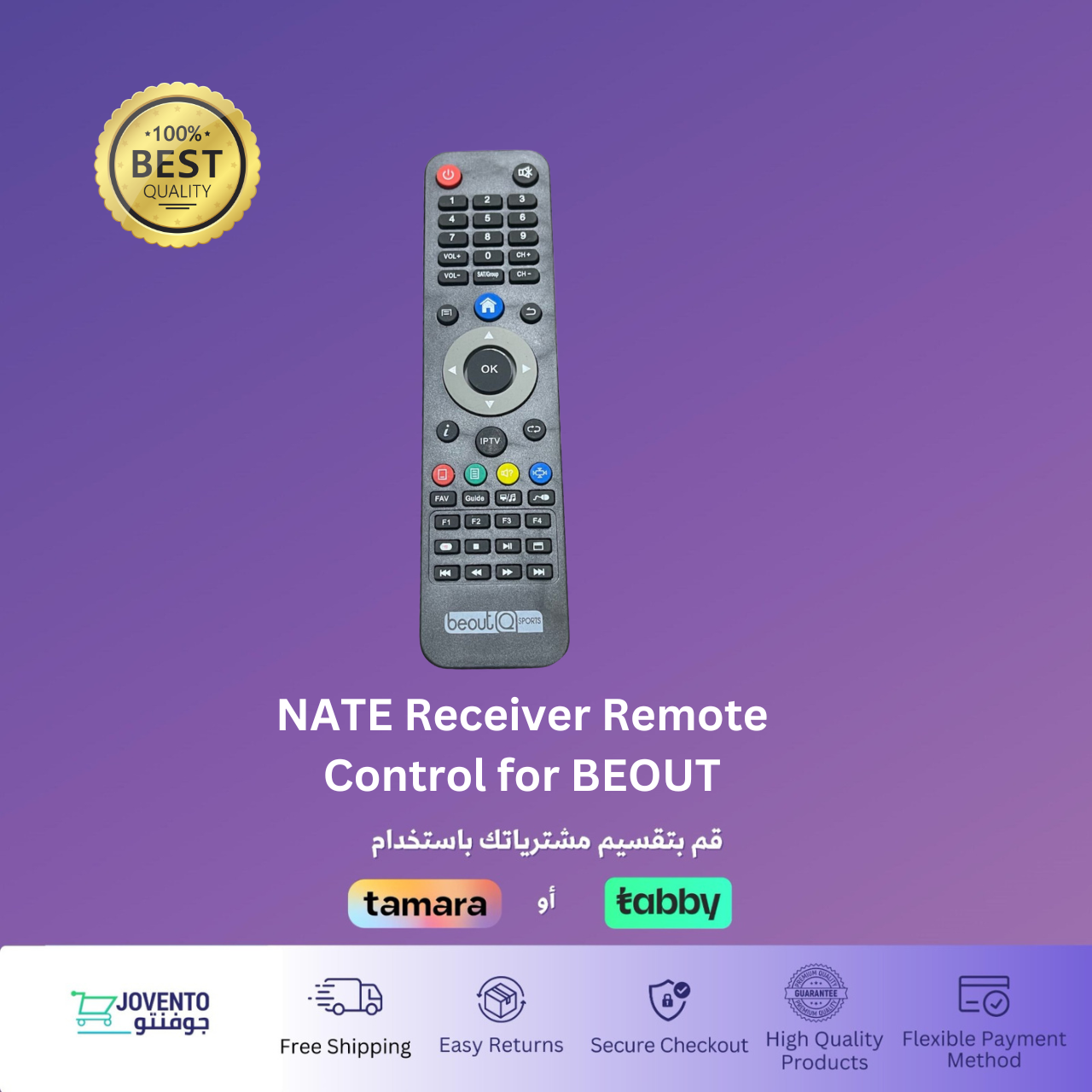 NATE Receiver Remote Control for BEOUT