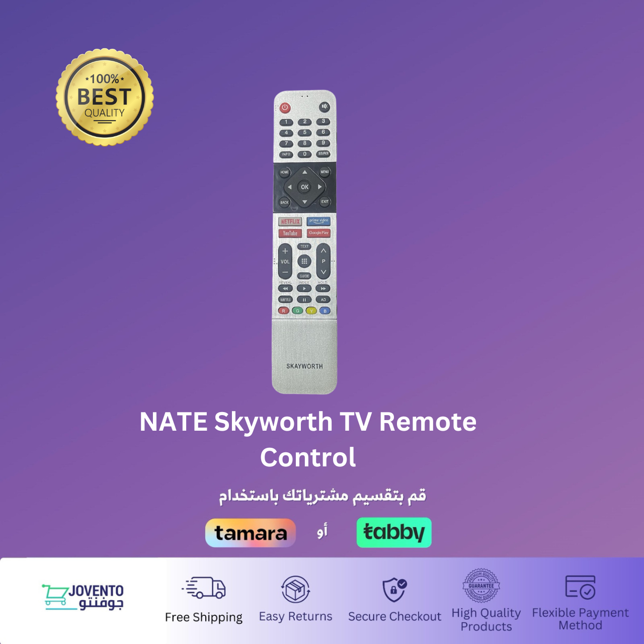 NATE Skyworth TV Remote Control