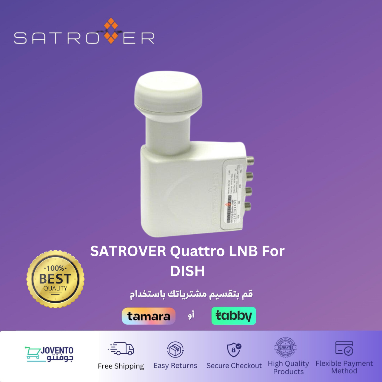 SATROVER Quattro LNB For DISH