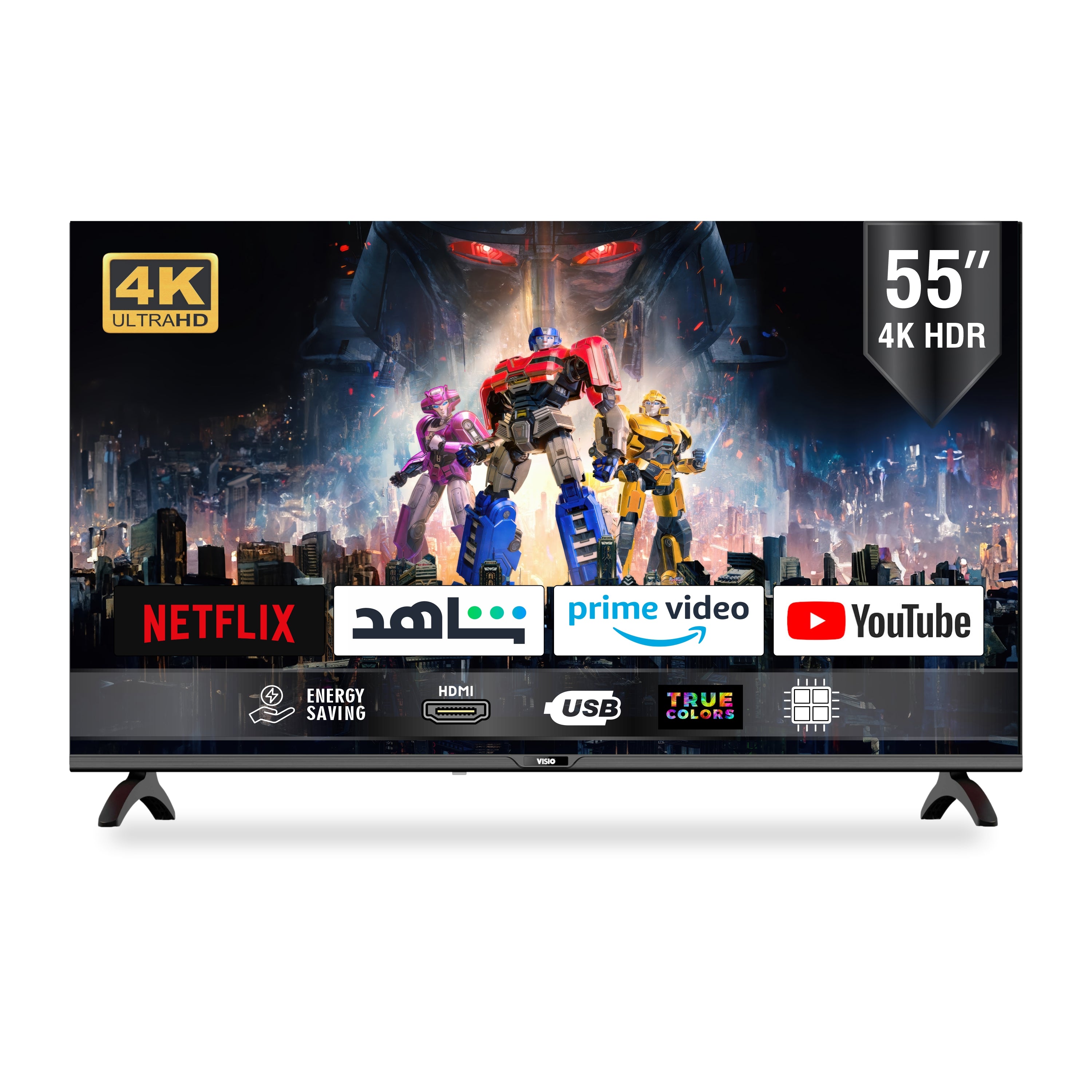 55" Android TV | Smart 4K UHD LED VISIO TV