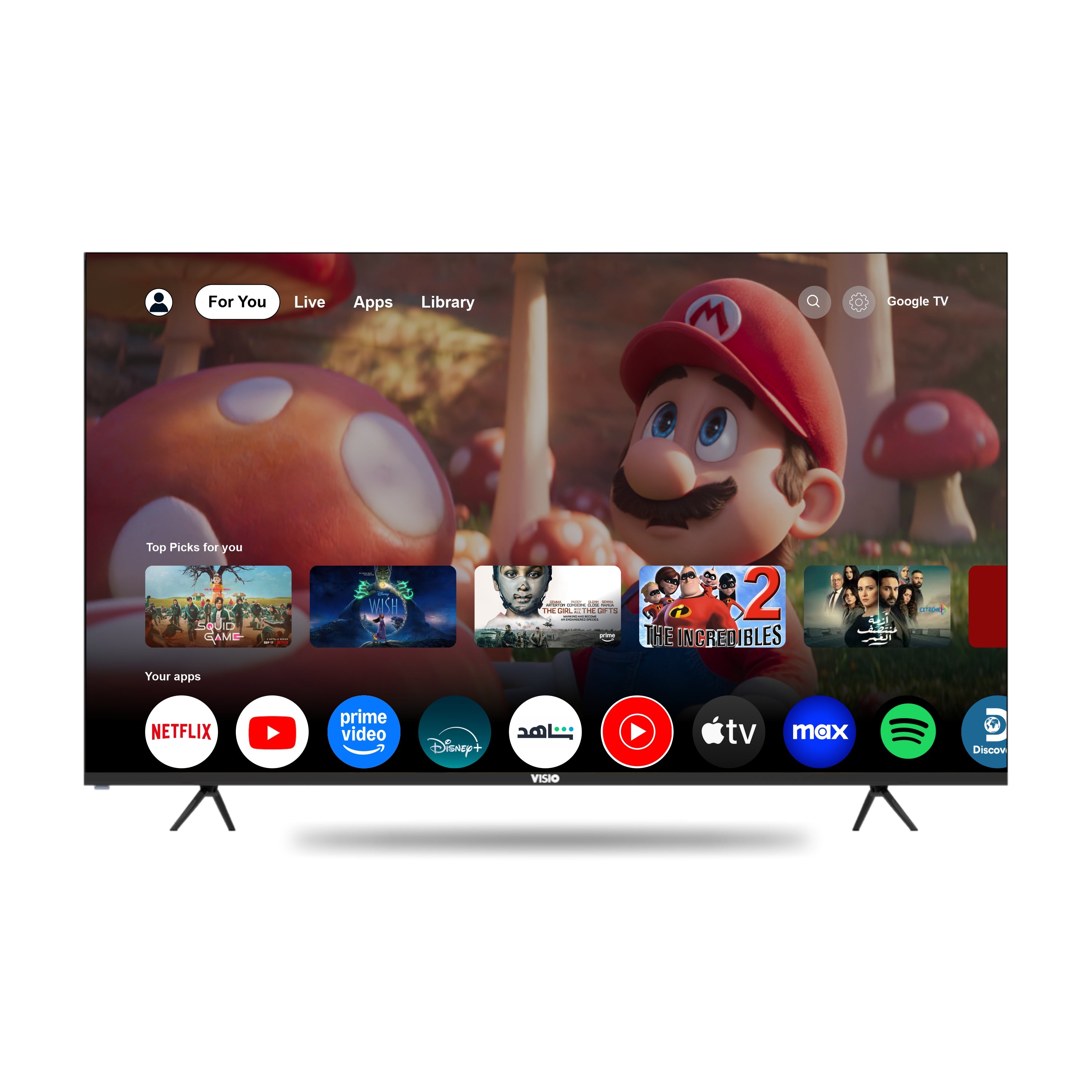 75" Google TV | Smart 4K UHD LED VISIO TV