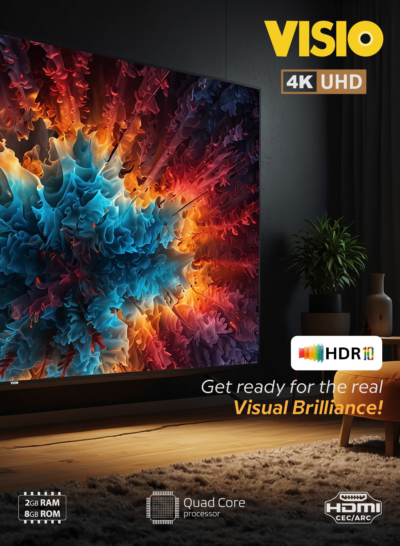 75" Google TV | Smart 4K UHD LED VISIO TV