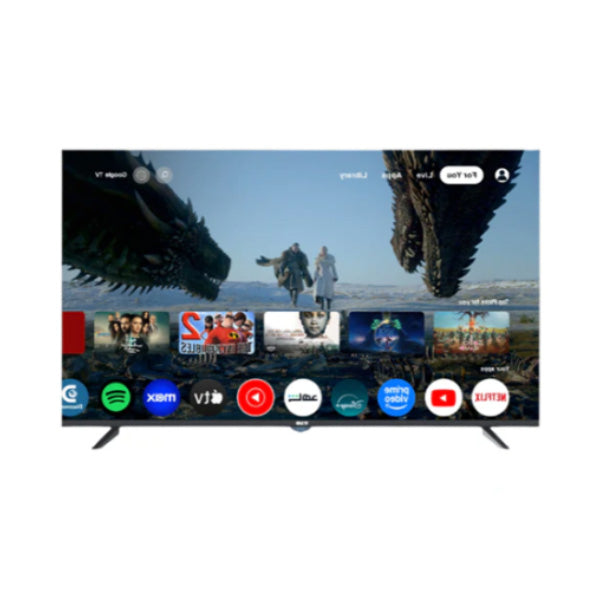 VISIO 55" 4K QLED Google TV | Frameless Design | Dolby Digital Sound | 2 Remotes | Free Wall Bracket | 55VHSG
