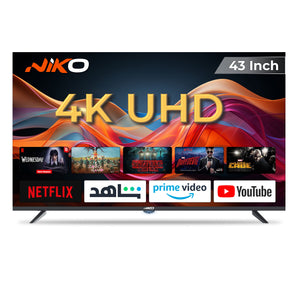 NIKO 43NSSX 43-inch 4K Smart TV front view
